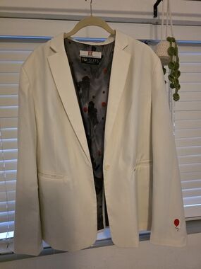 Women's White Blazer Jacket